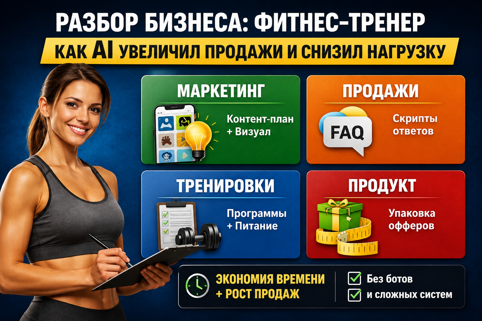 Фитнес тренер